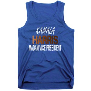 Madam Vice President Kamala Harris Shades Of Melanin Cool Gift Tank Top