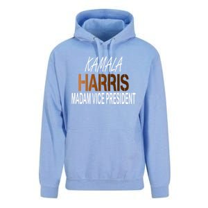 Madam Vice President Kamala Harris Shades Of Melanin Cool Gift Unisex Surf Hoodie