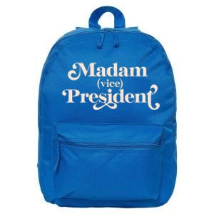 Madam Vice President Leadership Empowert Meaningful Gift 16 in Basic Backpack