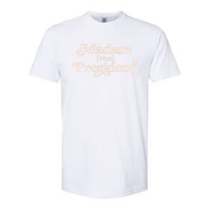 Madam Vice President Leadership Empowert Meaningful Gift Softstyle CVC T-Shirt