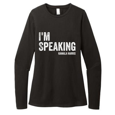 Mr Vice President IM Speaking 2020 Debate Kamala Harris Gift Womens CVC Long Sleeve Shirt