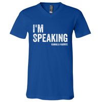 Mr Vice President IM Speaking 2020 Debate Kamala Harris Gift V-Neck T-Shirt