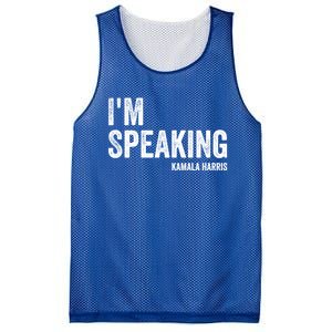 Mr Vice President IM Speaking 2020 Debate Kamala Harris Gift Mesh Reversible Basketball Jersey Tank