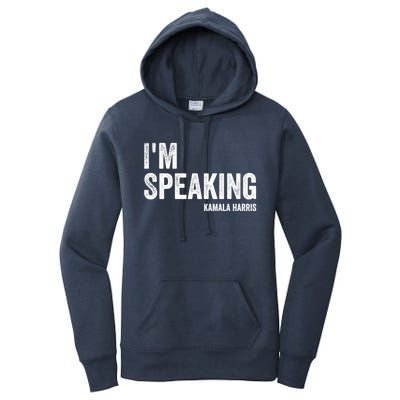 Mr Vice President IM Speaking 2020 Debate Kamala Harris Gift Women's Pullover Hoodie