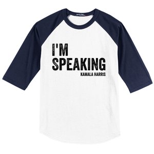 Mr Vice President IM Speaking 2020 Debate Kamala Harris Gift Baseball Sleeve Shirt