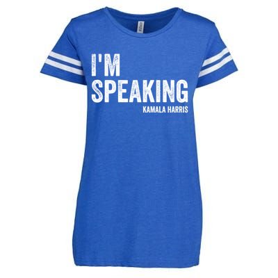 Mr Vice President IM Speaking 2020 Debate Kamala Harris Gift Enza Ladies Jersey Football T-Shirt