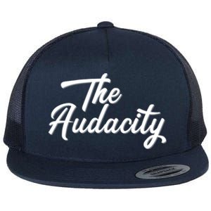 Madam Vice President The Audacity Kamala Funny Gift Flat Bill Trucker Hat