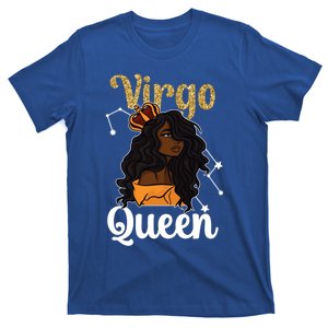 Melanin Virgo Queen Black Virgo Zodiac Sign Virgo Horoscope Cool Gift T-Shirt