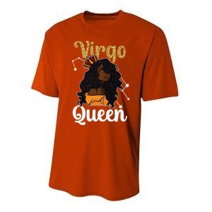 Melanin Virgo Queen Black Virgo Zodiac Sign Virgo Horoscope Meaningful Gift Performance Sprint T-Shirt