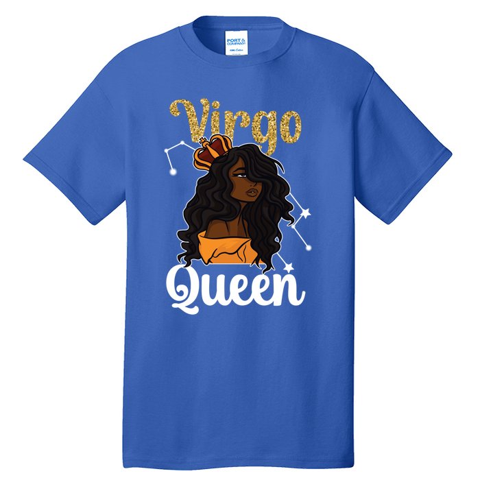 Melanin Virgo Queen Black Virgo Zodiac Sign Virgo Horoscope Meaningful Gift Tall T-Shirt