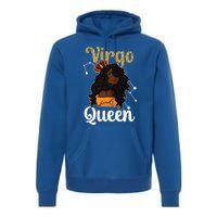 Melanin Virgo Queen Black Virgo Zodiac Sign Virgo Horoscope Meaningful Gift Premium Hoodie