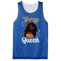 Melanin Virgo Queen Black Virgo Zodiac Sign Virgo Horoscope Meaningful Gift Mesh Reversible Basketball Jersey Tank