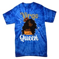 Melanin Virgo Queen Black Virgo Zodiac Sign Virgo Horoscope Meaningful Gift Tie-Dye T-Shirt