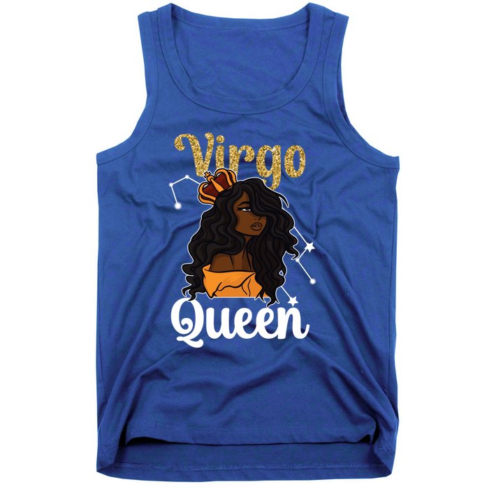 Melanin Virgo Queen Black Virgo Zodiac Sign Virgo Horoscope Meaningful Gift Tank Top