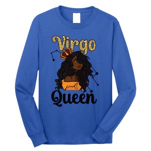 Melanin Virgo Queen Black Virgo Zodiac Sign Virgo Horoscope Meaningful Gift Long Sleeve Shirt