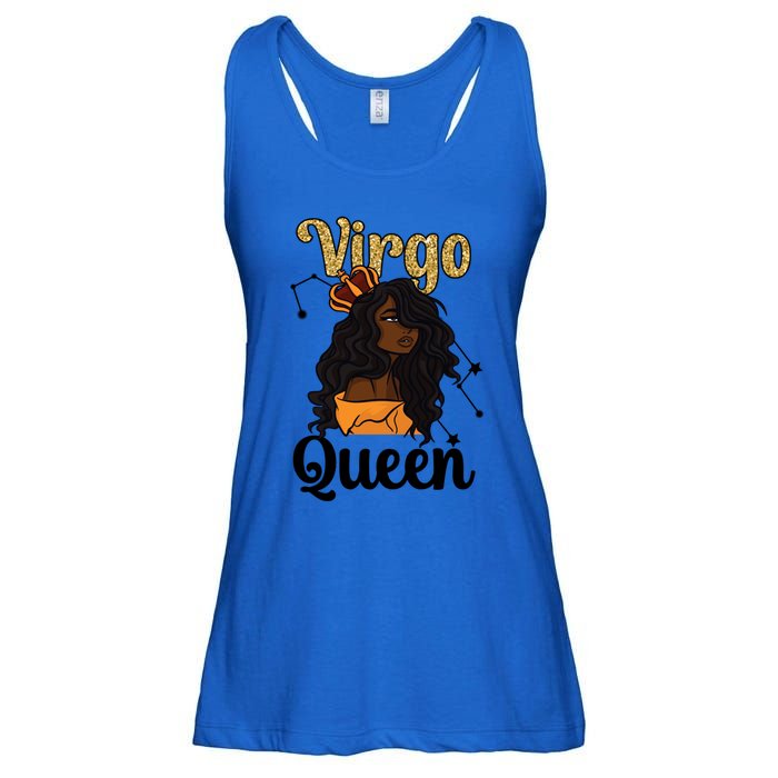 Melanin Virgo Queen Black Virgo Zodiac Sign Virgo Horoscope Meaningful Gift Ladies Essential Flowy Tank