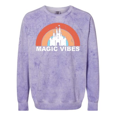 Magic Vibes Retro Colorblast Crewneck Sweatshirt