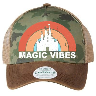 Magic Vibes Retro Legacy Tie Dye Trucker Hat