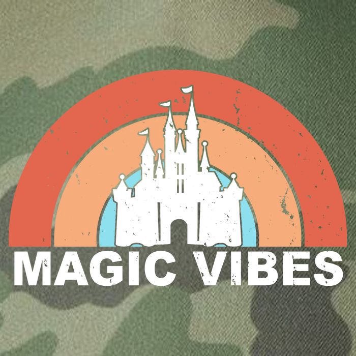 Magic Vibes Retro Legacy Tie Dye Trucker Hat