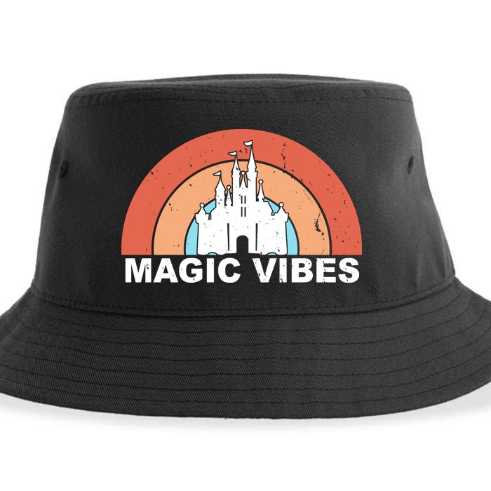 Magic Vibes Retro Sustainable Bucket Hat
