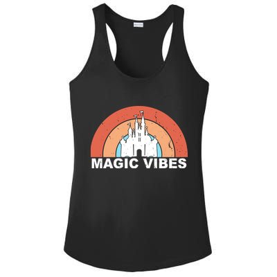 Magic Vibes Retro Ladies PosiCharge Competitor Racerback Tank