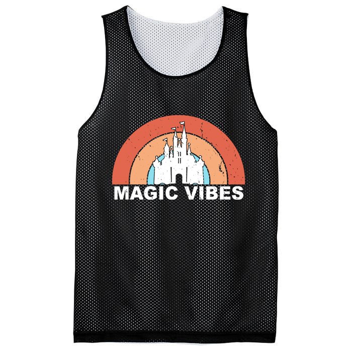 Magic Vibes Retro Mesh Reversible Basketball Jersey Tank