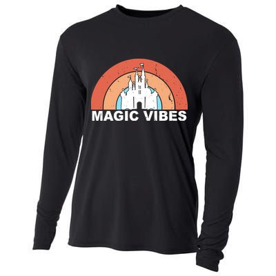 Magic Vibes Retro Cooling Performance Long Sleeve Crew