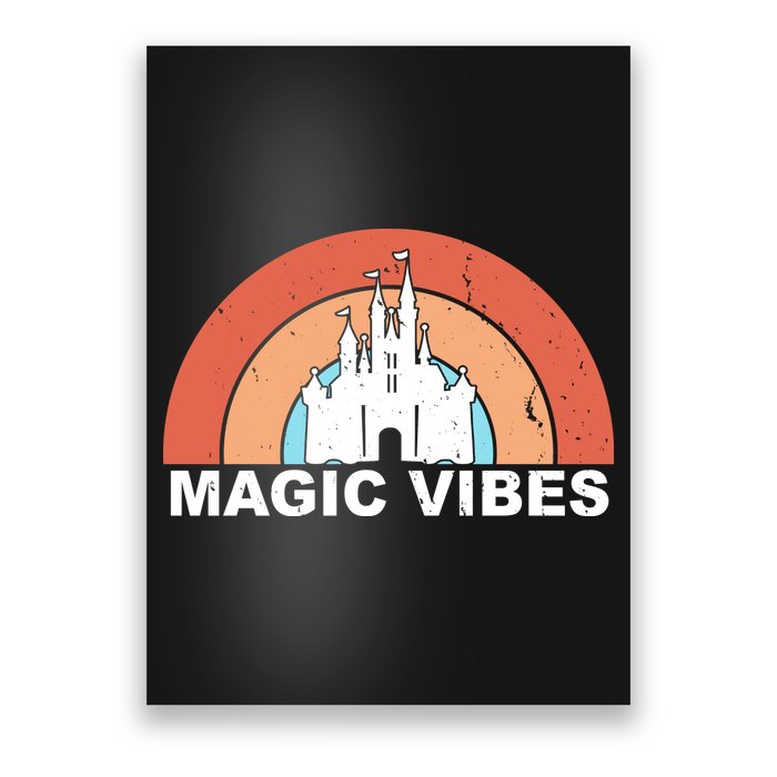 Magic Vibes Retro Poster