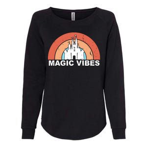 Magic Vibes Retro Womens California Wash Sweatshirt