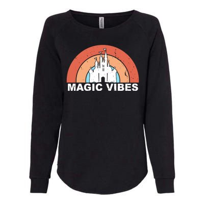 Magic Vibes Retro Womens California Wash Sweatshirt