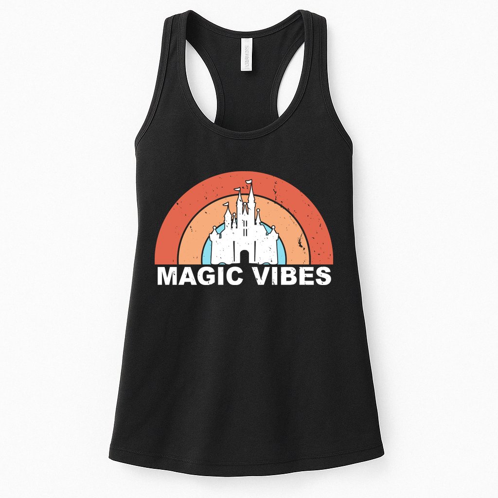 Magic Vibes Retro Womens Tank Top