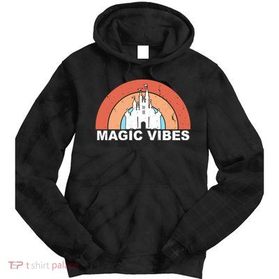 Magic Vibes Retro Tie Dye Hoodie