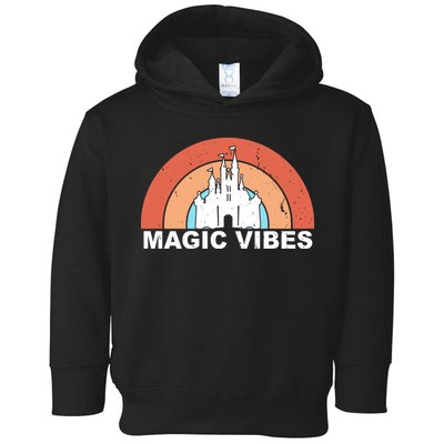 Magic Vibes Retro Toddler Hoodie