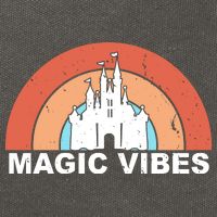 Magic Vibes Retro Cotton Canvas Backpack
