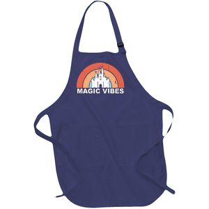 Magic Vibes Retro Full-Length Apron With Pockets