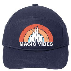 Magic Vibes Retro 7-Panel Snapback Hat