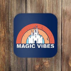 Magic Vibes Retro Coaster