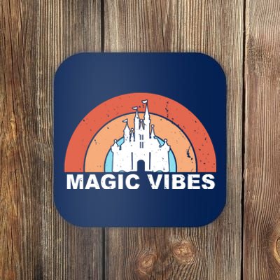 Magic Vibes Retro Coaster