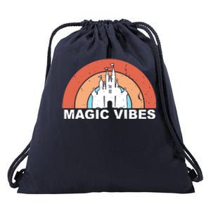 Magic Vibes Retro Drawstring Bag