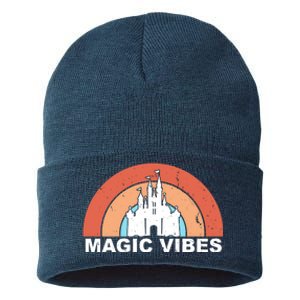 Magic Vibes Retro Sustainable Knit Beanie