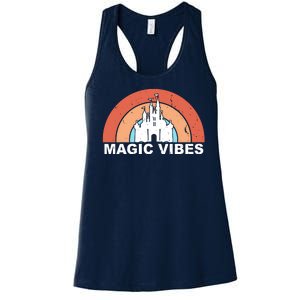 Magic Vibes Retro Women's Racerback Tank