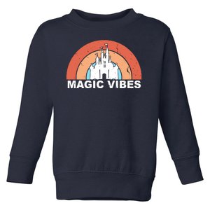 Magic Vibes Retro Toddler Sweatshirt