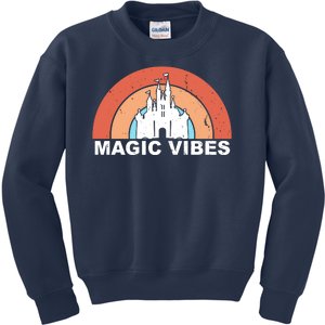 Magic Vibes Retro Kids Sweatshirt