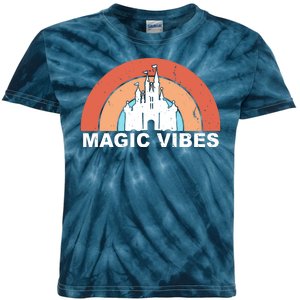 Magic Vibes Retro Kids Tie-Dye T-Shirt