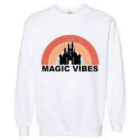 Magic Vibes Retro Garment-Dyed Sweatshirt