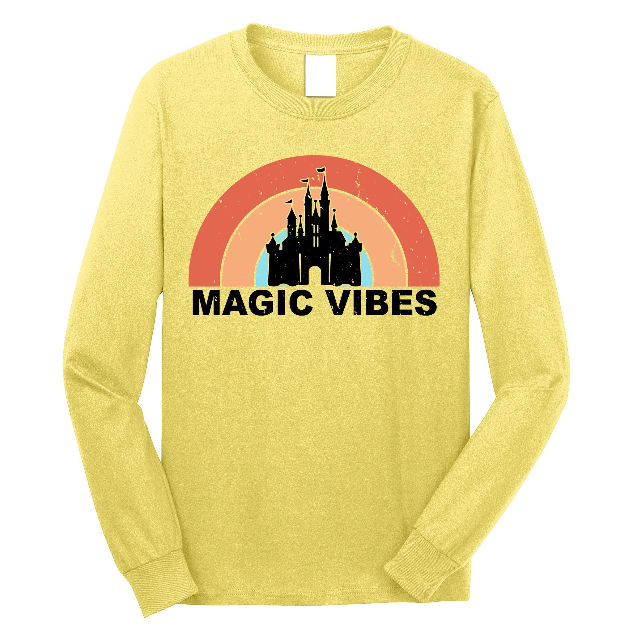 Magic Vibes Retro Long Sleeve Shirt