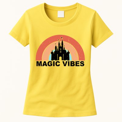 Magic Vibes Retro Womens T-Shirt