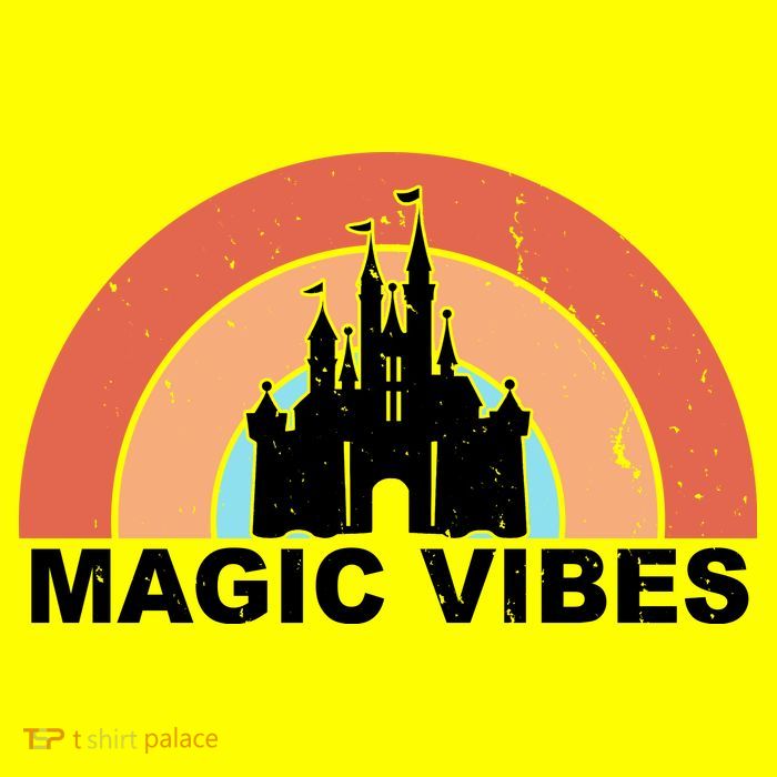 Magic Vibes Retro Women's V-Neck T-Shirt