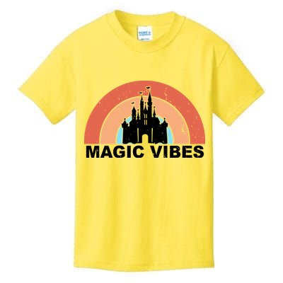 Magic Vibes Retro Kids T-Shirt