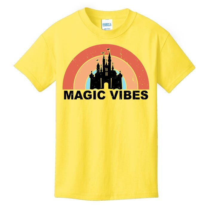 Magic Vibes Retro Kids T-Shirt